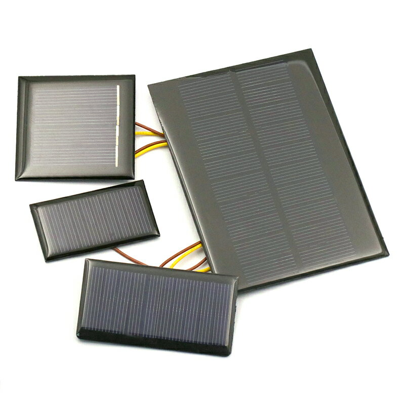 太陽能滴膠板 多晶太陽能電池板 5V 2V 太陽能DIY用充電池片組件