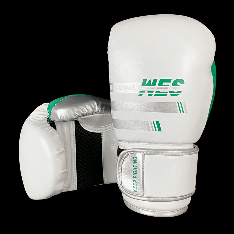 健身拳擊手套 搏擊手套 wes男女成人稚童拳擊手套男孩散打搏擊格斗泰拳專業訓練沙袋拳套【CM24226】