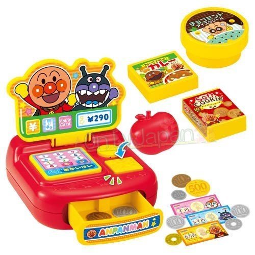 真愛日本 收銀機玩具 電視卡通 麵包超人 細菌人 兒童玩具 商店 玩具 收銀機 收銀台 ST安全玩具