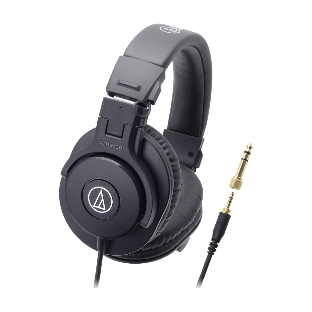 (現貨)Audio-Technica鐵三角 ATH-M30x 專業型監聽耳罩式耳機 台灣公司貨