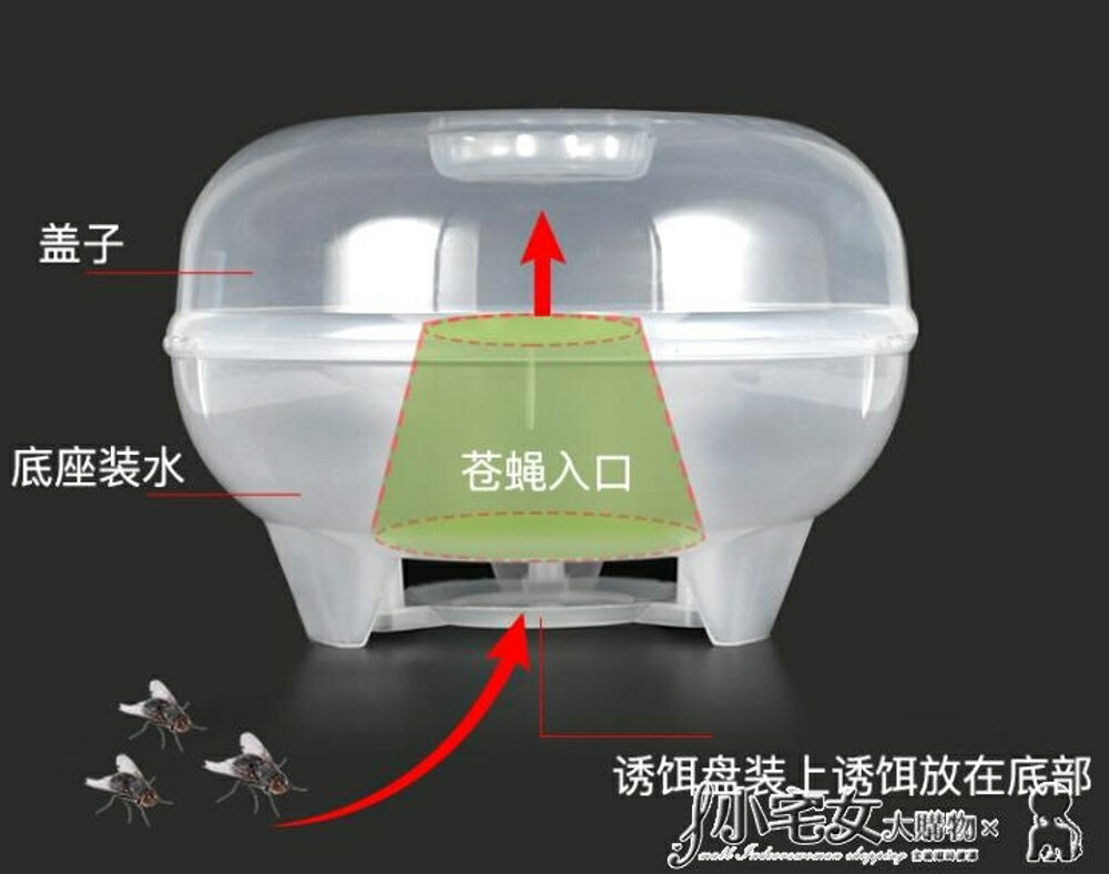 滅蠅器 滅蒼蠅神器餐廳飯店養殖場捕蠅器家用滅蠅神器一掃光殺手蒼蠅貼藥 全館免運