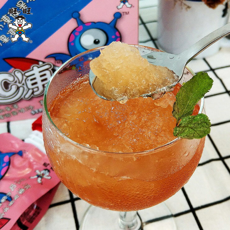 旺旺 吸C凍(草莓果汁風味) 90g x6入★草莓果汁口味★可以吸的果凍★三種口感★每一口都享受 ★零食★零嘴★飲料★下午茶★聚餐 4