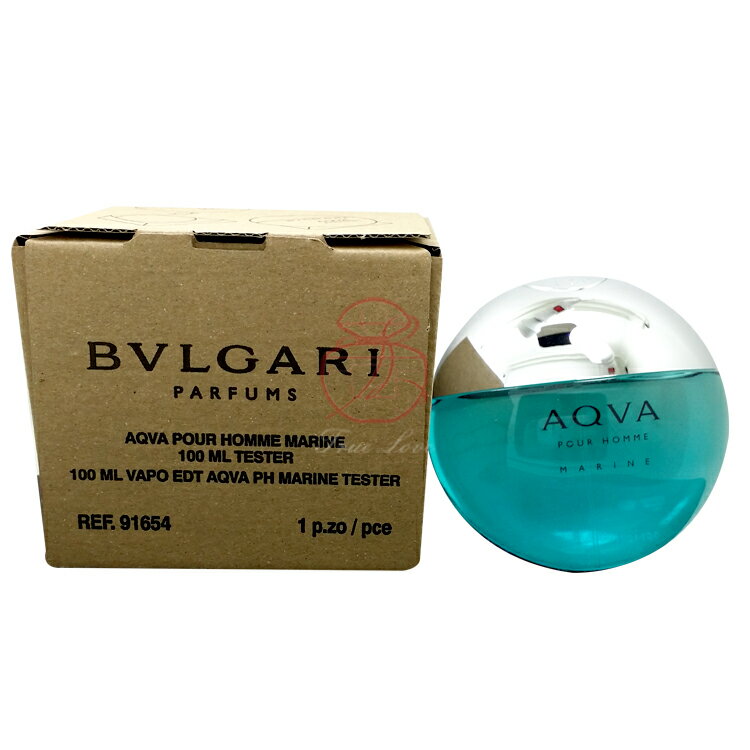 寶格麗 BVLGARI 活力海洋能量男性淡香水 TESTER 100ML☆真愛香水★