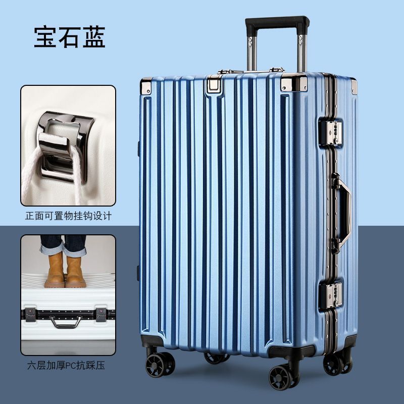 【免運/可開票】臺灣公司 行李箱 登機行李箱 拉桿箱 上翻蓋箱拉桿箱 攝影箱 旅行箱 新款行李箱20寸登機箱耐用學生密碼箱登機箱28寸大容量旅行拉桿箱