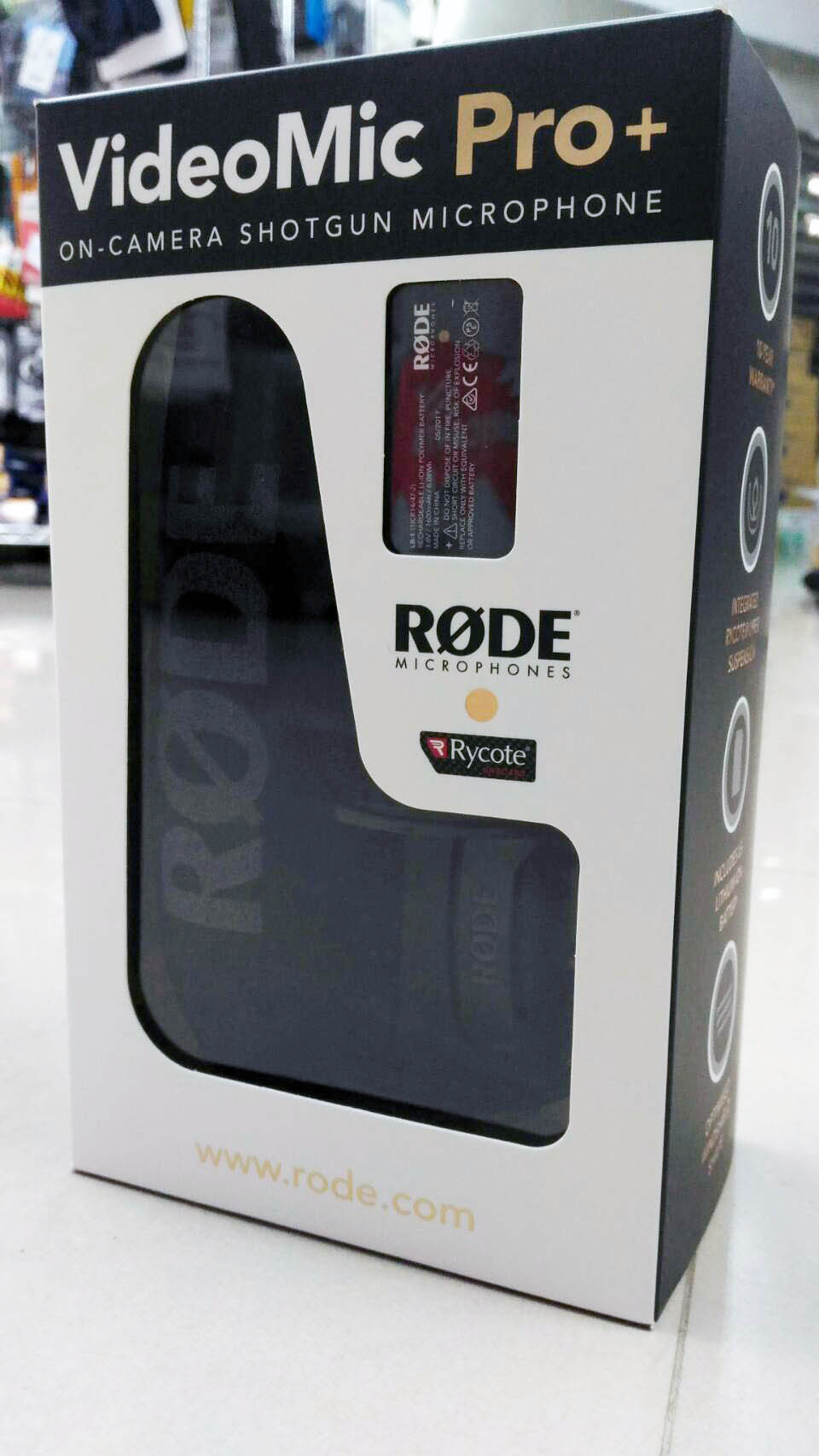 【APP領卷最高折500】 RODE VideoMic PRO Plus 新款 PRO+ 指向性收音麥克風 含鋰電池 平輸貨 直播 採訪