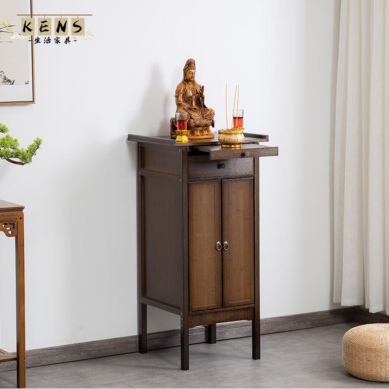 免運 供桌 佛桌 佛臺 供臺 神臺  新中式觀音菩薩供臺加高供桌香案家用簡約現代風格經濟型供財神桌工廠現貨直銷 可開發票 全館八折 售後保障 k5610