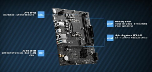 MSI 微星 PRO H610M-E DDR4 M-ATX 1700腳位 主機板 4