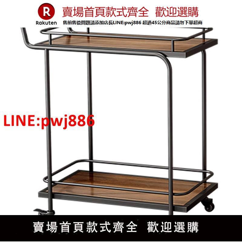 【臺灣公司 優質服務】送餐車手推車火鍋酒店餐廳歐式蛋糕車ktv酒水推車家用移動小推車