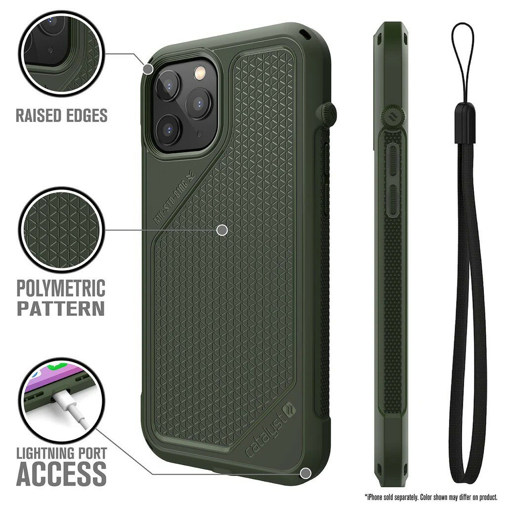 【磐石蘋果】CATALYST iPhone12 全系列 防摔耐衝擊保護殼(霧透/防滑*2色) 2