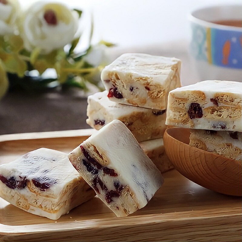 101堅果 - ((蔓越莓))雪Q餅 210克