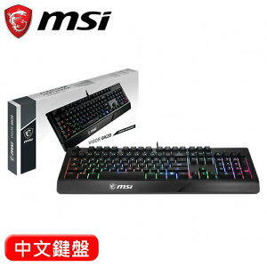 MSI 微星 Vigor GK20 TC 類機械電競鍵盤