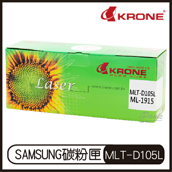 KRONE SAMSUNG MLT-D105L 高容量 高品質 環保碳粉匣 黑色 碳粉匣 黑色碳粉匣【APP下單9%點數回饋】