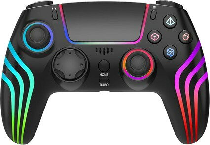 PS5無線遊戲手柄，相容PS5主機/Windows電腦/安卓/iOS設備/帶RGB【北歐居家生活】