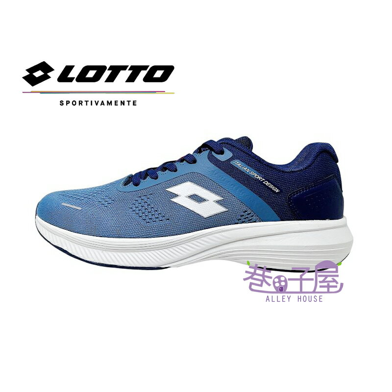 【剪標品出清】LOTTO樂得 男鞋 透氣 運動鞋 慢跑鞋 [LTM21] 藍【巷子屋】