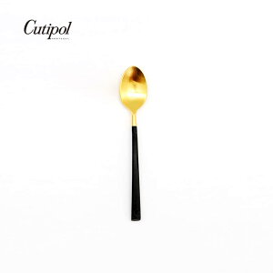 葡萄牙 Cutipol NOOR系列個人餐具-13cm咖啡匙(黑金)