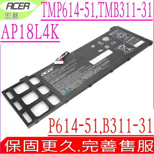 ACER AP18L4K 電池(原裝)宏碁 TravelMate P6 P614-51,TMP614-51,TMP614-51T,P614-51T,TMB311-31,B311-31,AP18L4N,4ICP5/65/88