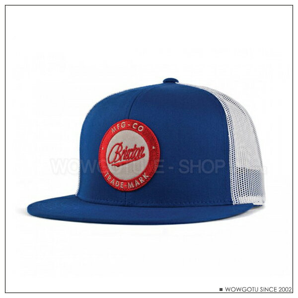 <br/><br/>  【 BRIXTON 】街頭流行棒球帽 - Flask帽款 - 藍<br/><br/>