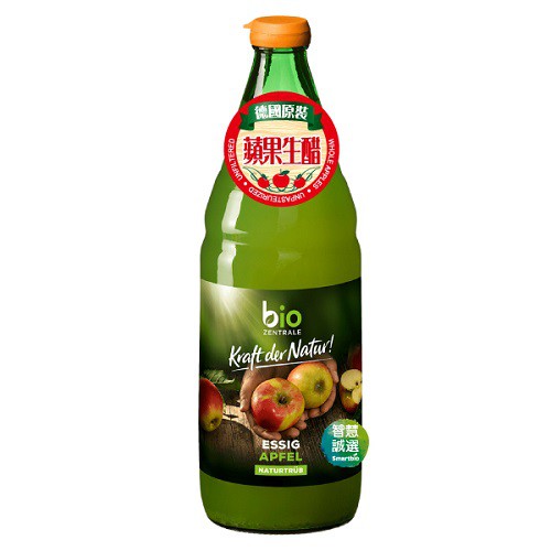 智慧誠選 德國BZ蘋果醋(未過濾) 750ml/瓶