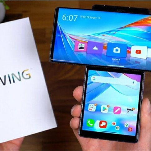 領券折300| LG WING 5G (8G/128G) 高通核心 6.8吋全頻率 轉屏手機 旋轉熒幕 支援5G頻率【APP下單享4%回饋】 2