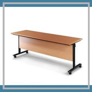 『商款熱銷款』【辦公家具】HBW-1860H 黑桌架 木檔板 會議桌 辦公桌 書桌 桌子