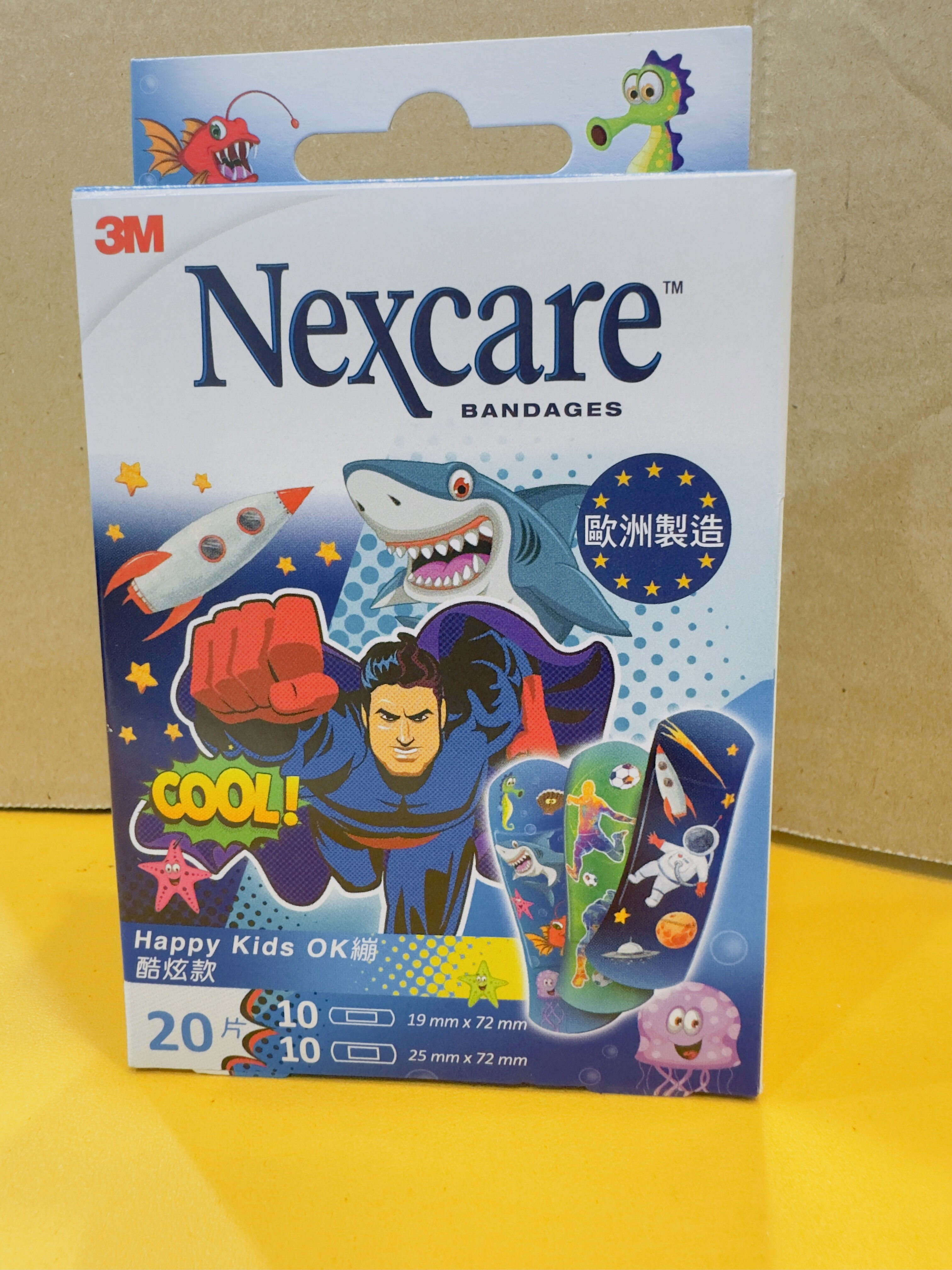 3M Nexcare Happy Kids OK繃 魔法款/酷炫款 4
