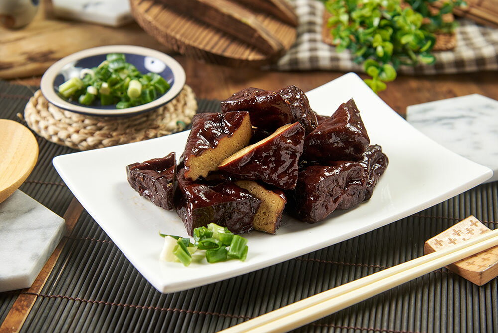 睦軒 蜜汁黑豆干★退冰即食 300g
