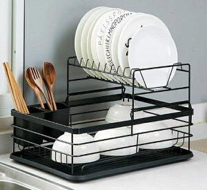 瀝水架 居家家廚房用品置物架家用瀝水碗架放碗櫃餐具水槽臺面碗碟收納架