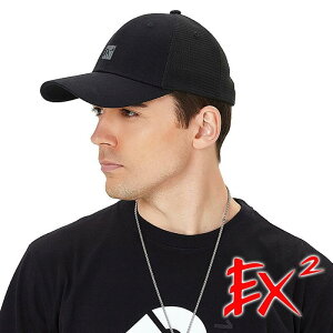 【EX2德國】中性 休閒棒球帽『黑』(57-59cm) 365359