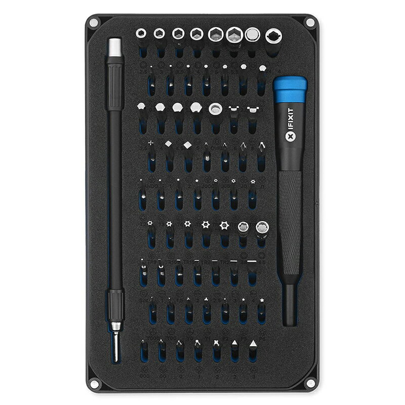 [2美國直購] iFixit Mako 64 Bit Driver Kit 電腦手機工具組 64合1螺絲起子 Set IF145-299-4_TB1