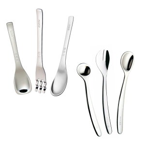 日本 LEBEN-NONOJI 日製不鏽鋼幼兒餐具(多款可選)湯匙|叉子|湯叉|不鏽鋼餐具