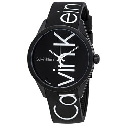 美國百分百【Calvin Klein】配件 CK 手錶 腕錶 石英錶 大錶面 運動時尚 logo 黑色 J771