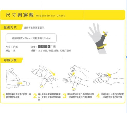 BRACOO奔酷 可調支撐拇指護具 TP32 2