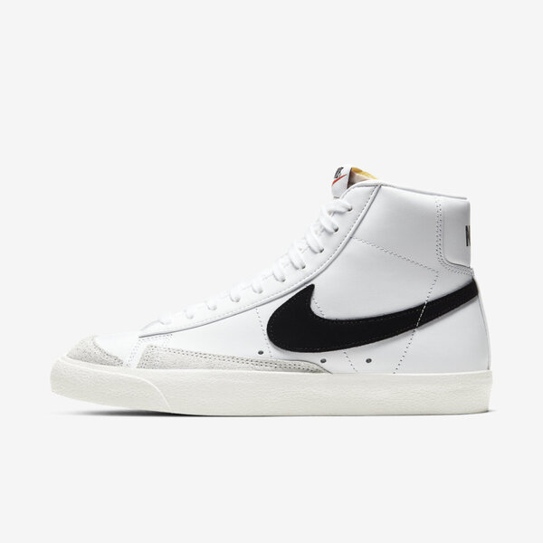 Nike W Blazer Mid 77 [CZ1055-100] 女鞋 運動 休閒 籃球 復古 耐穿 穿搭 情侶 白黑