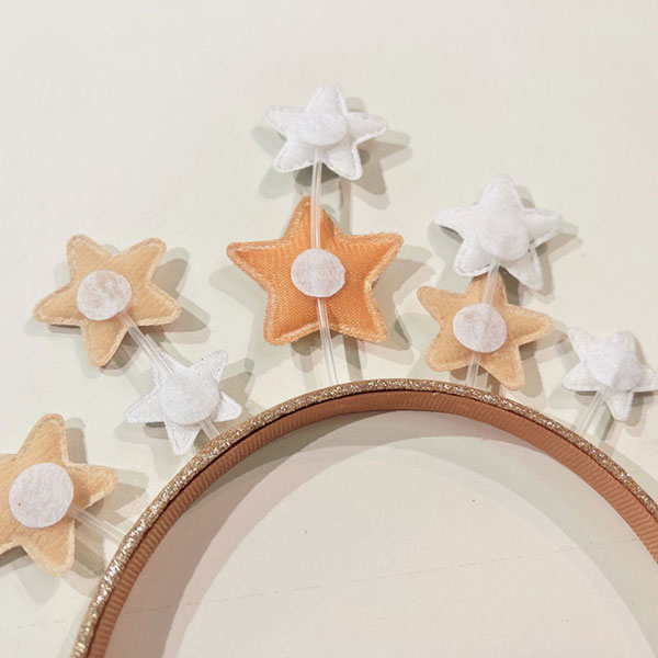 ANNAS 星星髮箍 跨年髮箍 新年髮箍 聖誕節 萬聖節 生日 皇冠 亮晶晶 金蔥 亮粉 亮片 閃閃 跨年派對 金銀 6