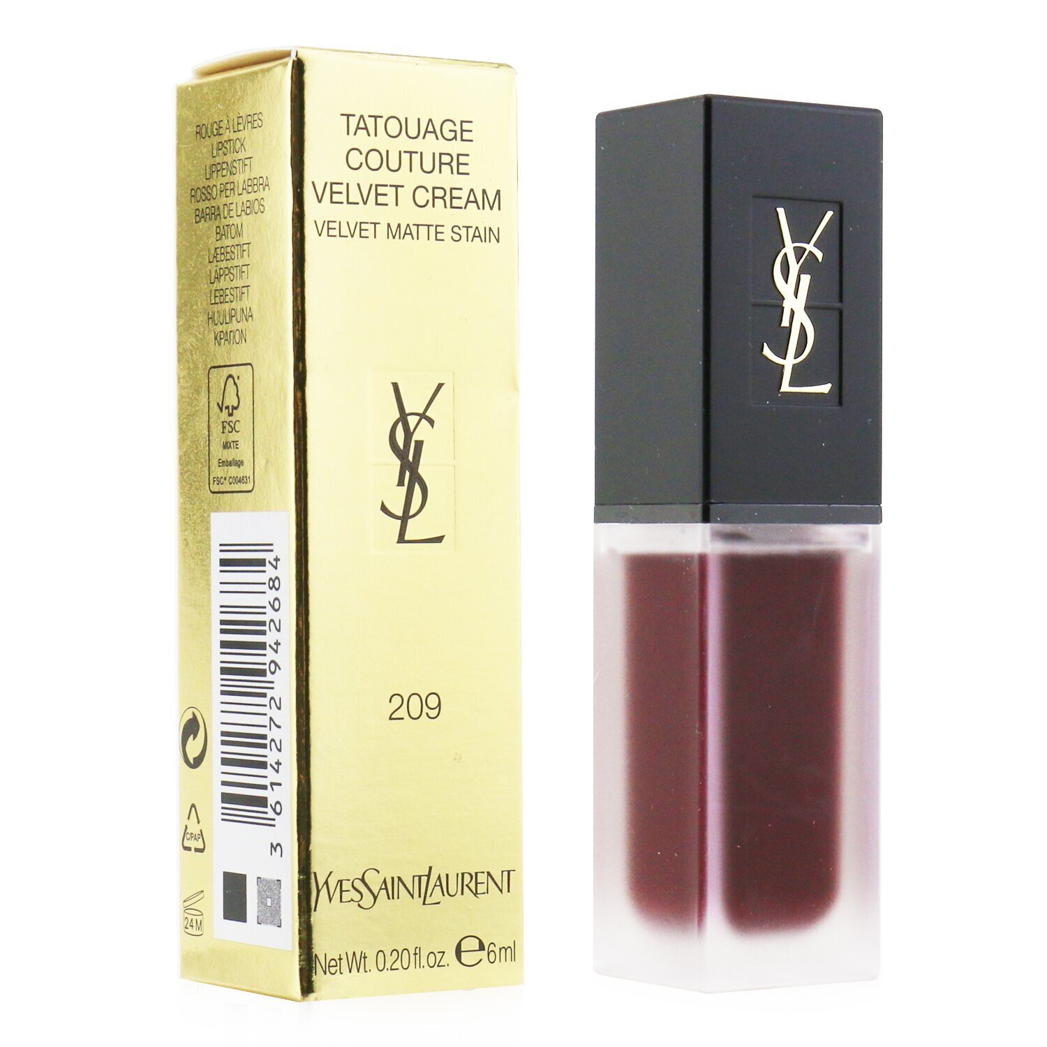 YSL聖羅蘭 Yves Saint Laurent - Tatouage Couture天鵝絨啞光唇彩