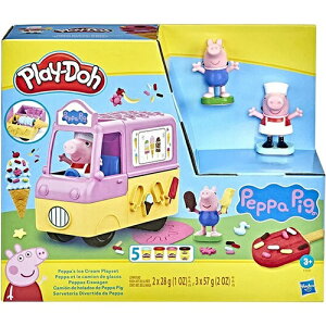 《Play-Doh 培樂多》 佩佩豬冰淇淋車遊戲組 東喬精品百貨(F3597)