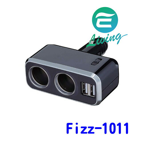 NAPOLEX 雙孔+2USB電源插座2.4A-黑 Fizz-1011【APP下單4%點數回饋】