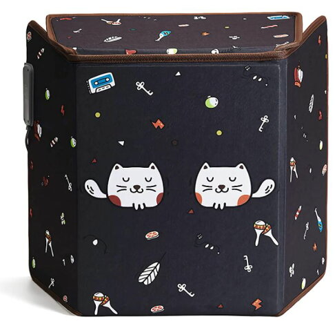 CFinke【日本代購】遠紅外折疊平板加熱器 電暖器 4小時定時-招財貓 0