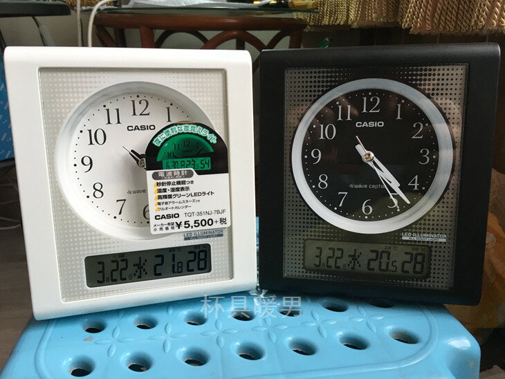 日本 卡西歐 電波鬧鐘 電波鐘 鬧表DQD-800J 805J 720J 710J