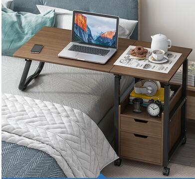 可移動床邊桌家用簡易電腦桌學生宿舍床上書桌臥室懶人簡約小桌子 【麥田印象】