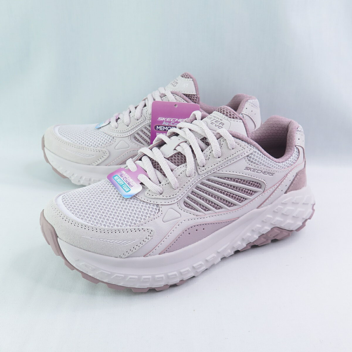 Skechers 150682LTMV MONSTER EVO 女款休閒鞋 淡紫【iSport愛運動】