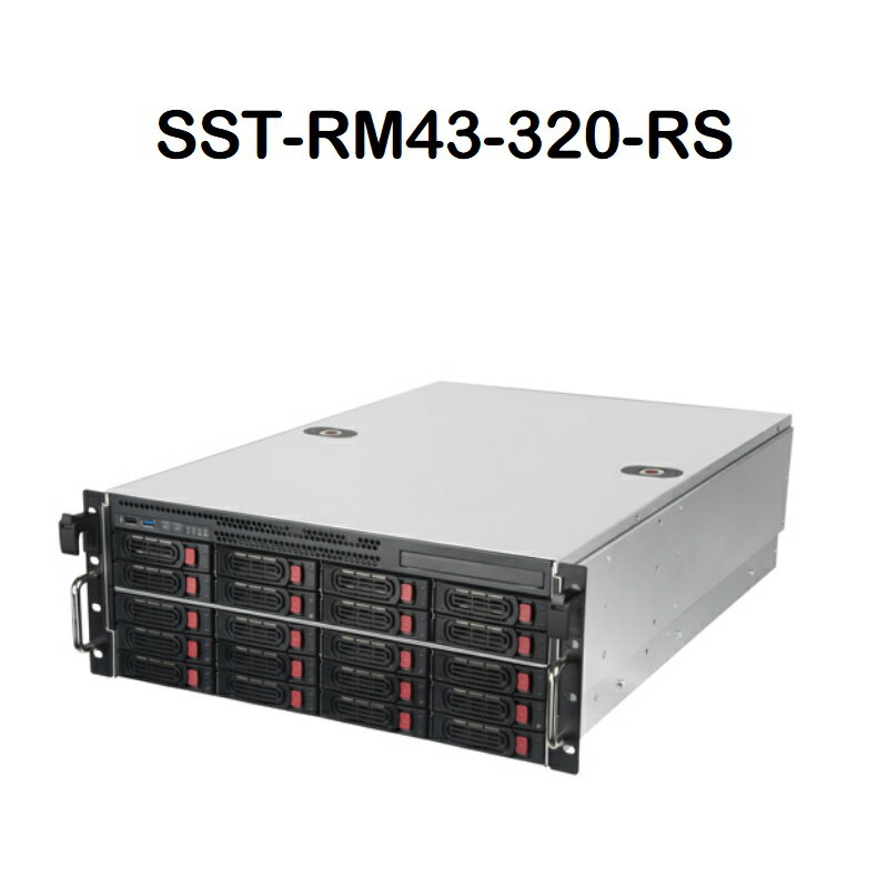 【最高現折268】SilverStone 銀欣 RM43-320-RS 伺服器機殼/SST-RM43-320-RS