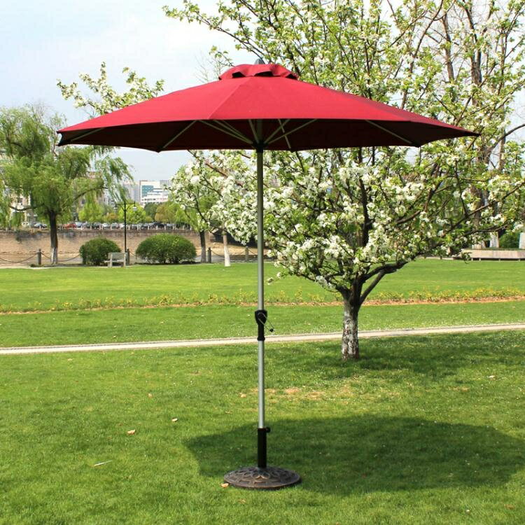 熱銷新品 戶外傘遮陽傘大廣告傘庭院傘摺疊太陽傘中柱傘擺攤傘直桿傘