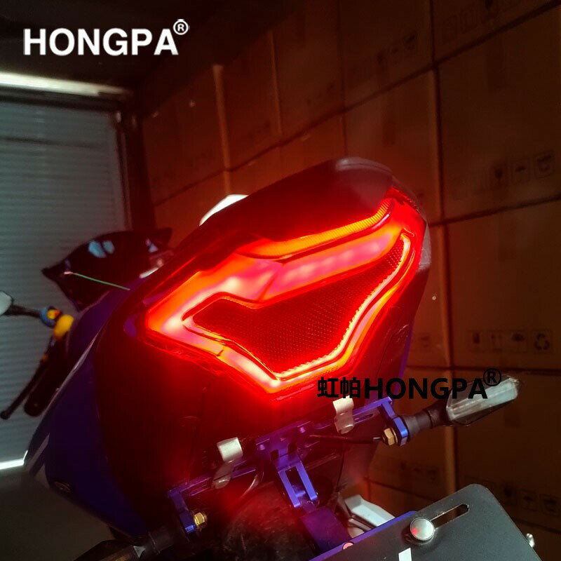【】機車改裝機車改裝 LED後尾燈 方向燈 剎車燈 尾燈總成 雅馬哈 R3 R25 Y15ZR MT07