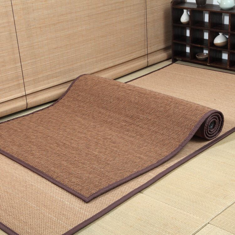 定做日式竹飄窗墊客廳臥室陽臺竹地毯 出口榻榻米地墊瑜伽涼席