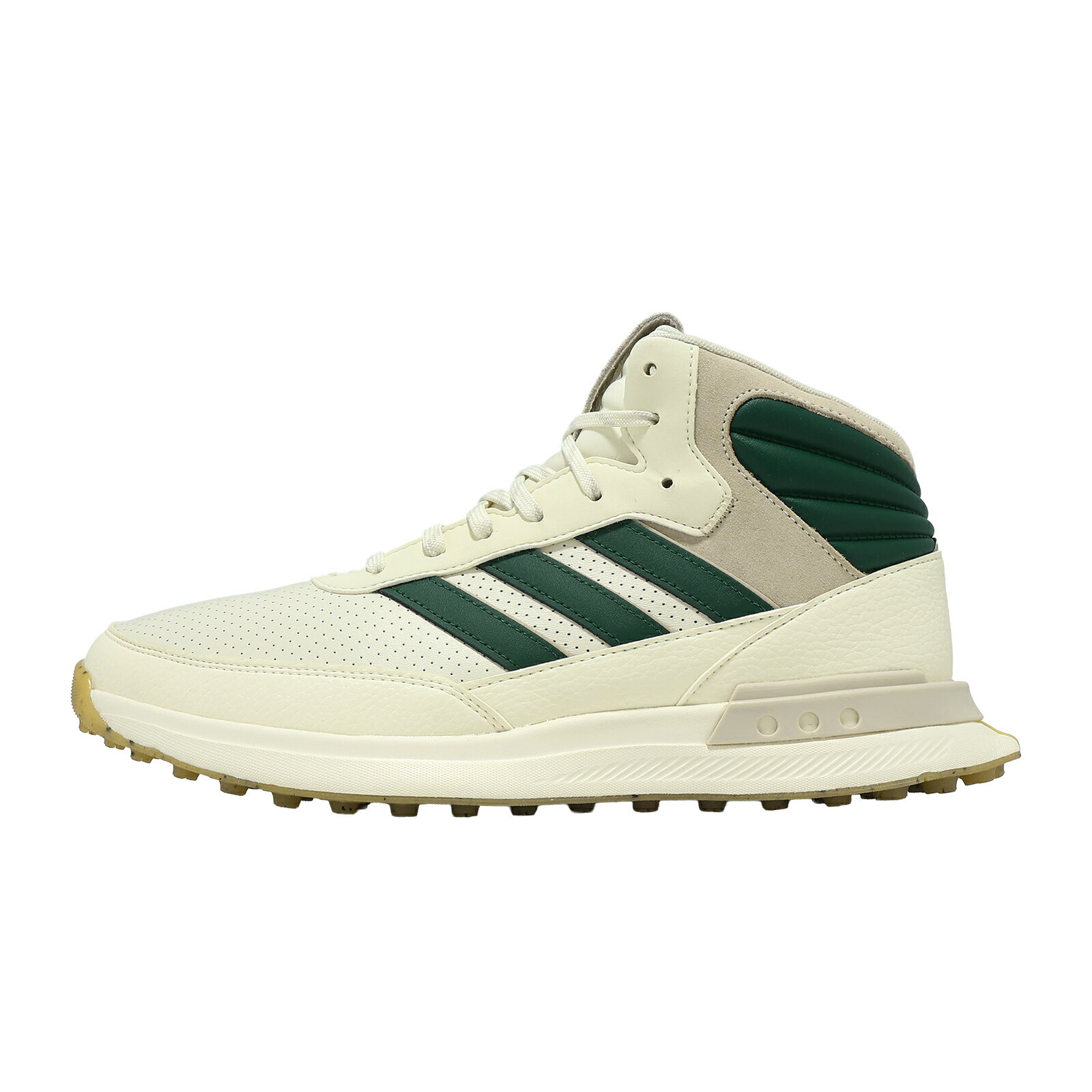 adidas 愛迪達 高爾夫球鞋 S2G SL Mid 男鞋 女鞋 米白 防水鞋面 緩衝 高筒 休閒鞋 ID8578