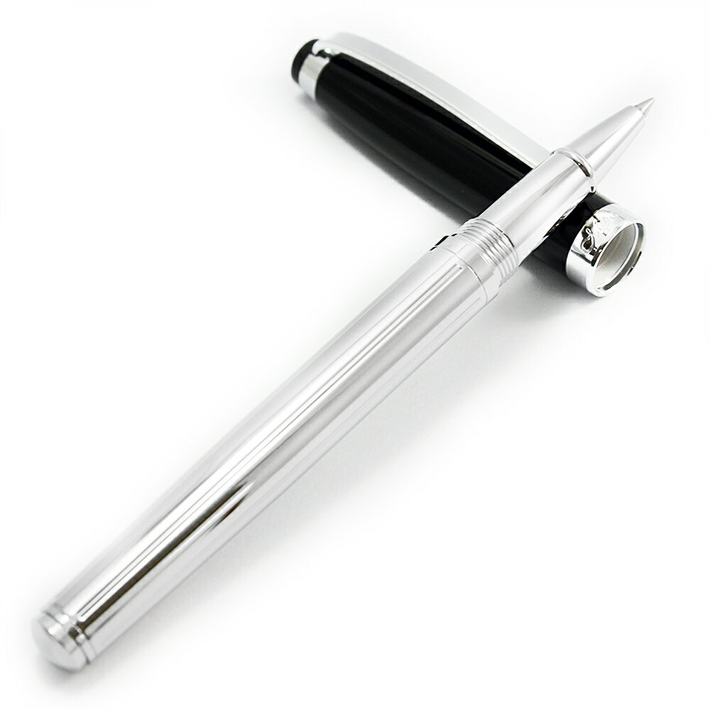 MITIQUE美締克 Executif 行政系列 雙色直線紋白夾鋼珠筆 (BLZMR002102)