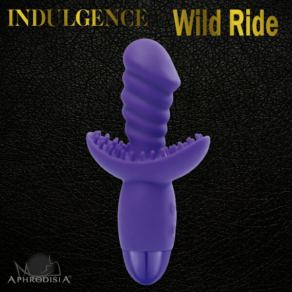 【送270ml潤滑液】●-▲放縱酥麻快感10頻螺紋棒-紫