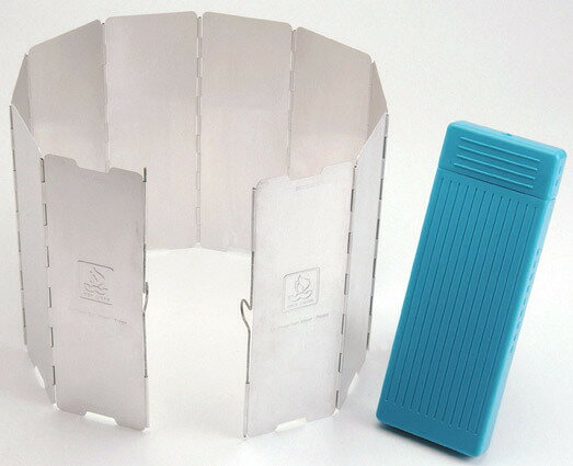 【【蘋果戶外】】文樑 9703 鋁製10片擋風片 烤肉登山爐專用擋風板 防風板阻風片台製