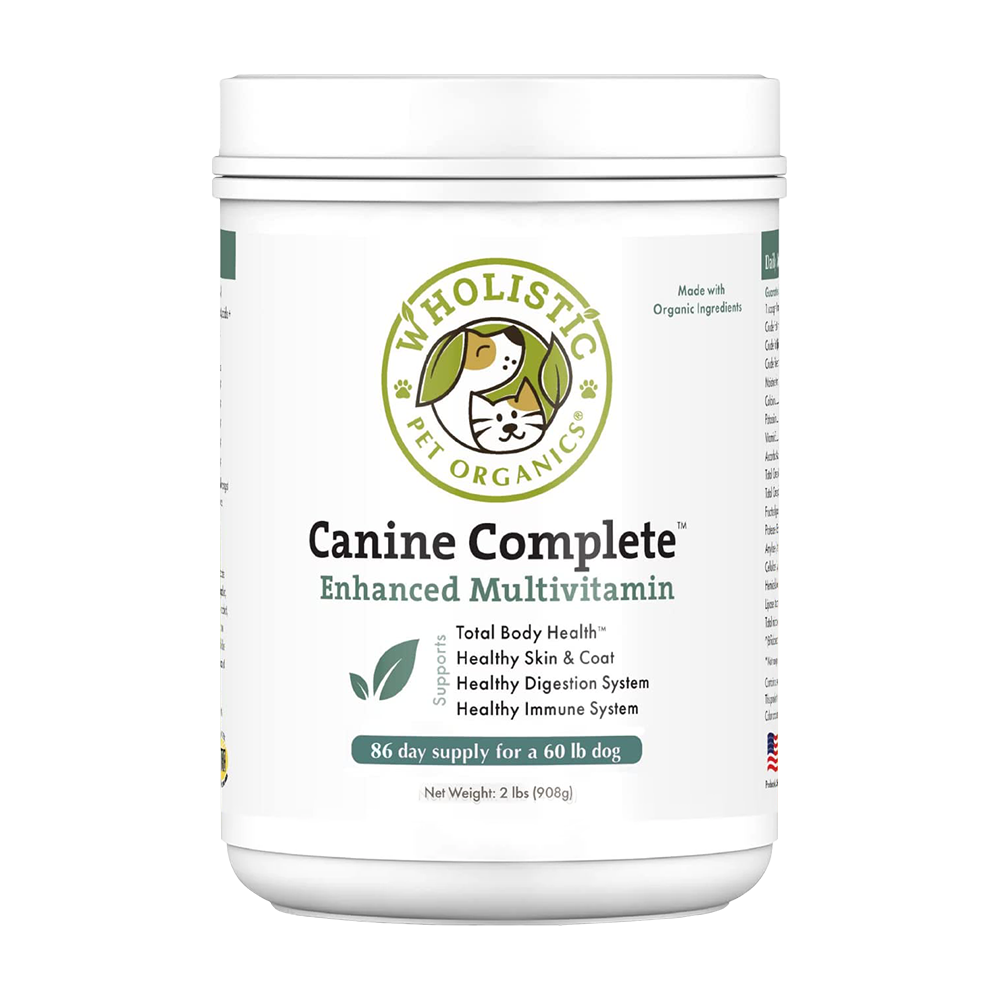 【Wholistic Pet Organics 護你姿】綜合維生素 全齡犬 寵物保健 幫助成長 健康發育 維持活力_2LBS